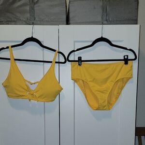 Bleu Rod Beattie Yellow Bikini Set